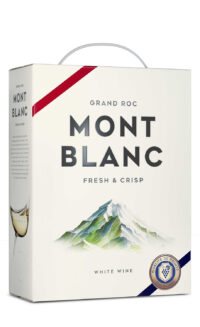 Gott vitt vin box Mont Blanc Systembolaget