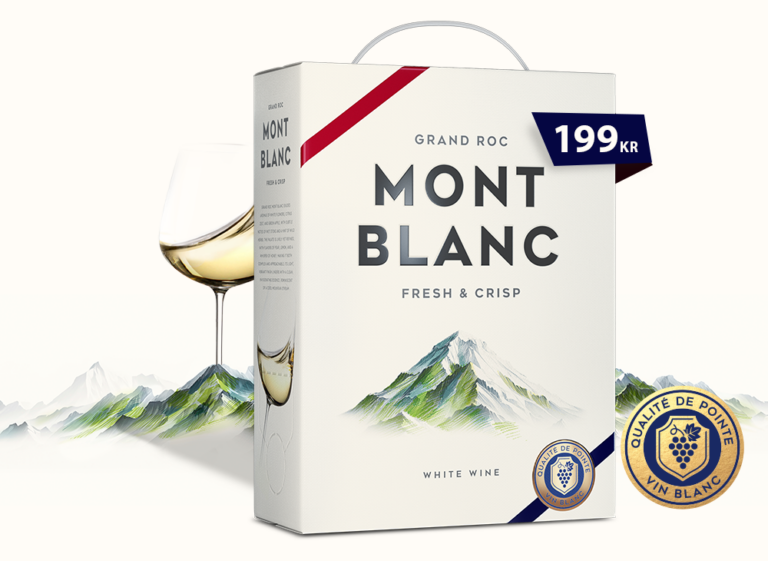 Mont Blanc Vitt Vin Boxvin Systembolaget FYND